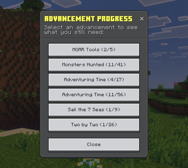 BedrockAdvancements screenshot 6